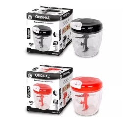 Processador Manual De Alimentos Grande 5 Lâminas 900ml